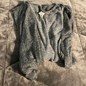 Black and white cardigan